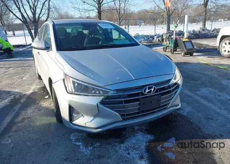2019 Hyundai Elantra Sel from USA, damaged, VIN 5NPD84LF8KH427319